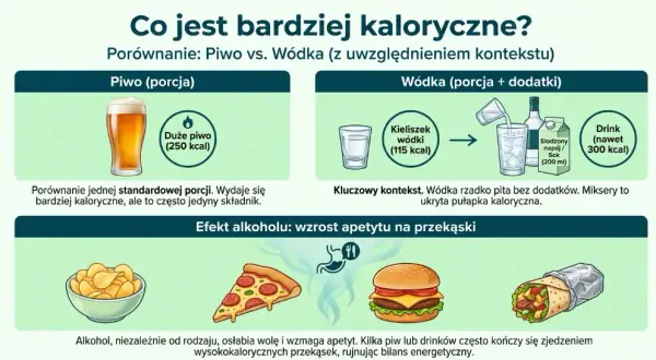 Kaloryczność wódki: Czy sabotuje Twoją dietę? Sprawdź!