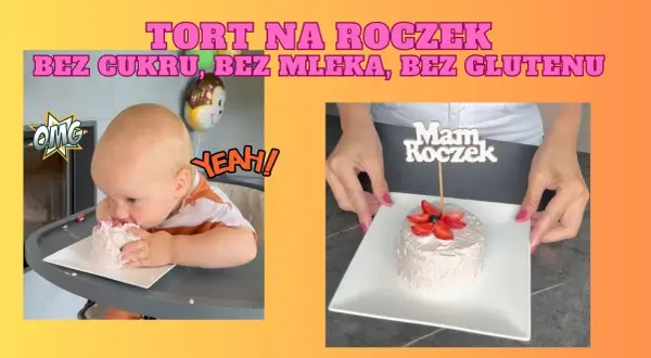 Zdrowy tort na roczek: Przepis bez cukru, który pokocha maluch!